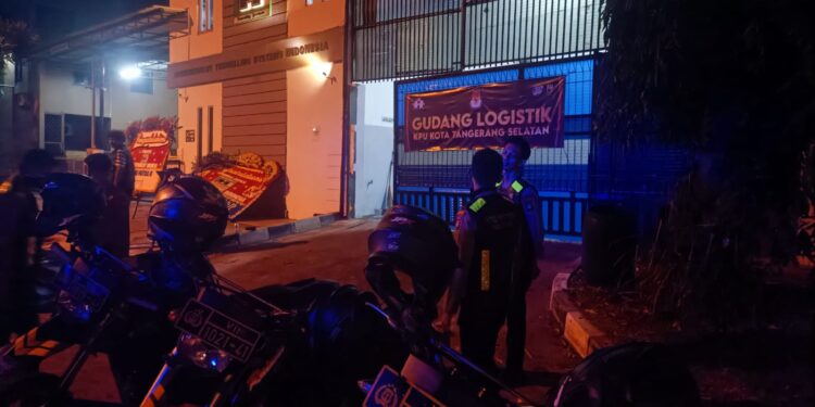Patroli Printis Presisi Melaksanakan Operasi Cipta Kondisi di Wilayah Hukum Polres Tangerang Selatan