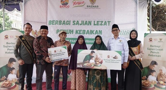 BAZNAS Bersama Bango dan Royco Bagikan 10.000 Paket Sembako Pada Kaum Duafa di 9 Kota di Indonesia