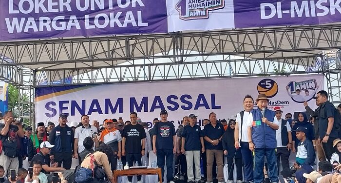 ABCenter Tangerang Hadiri Senam Massal Anies Baswedan di Pinang Kota Tangerang
