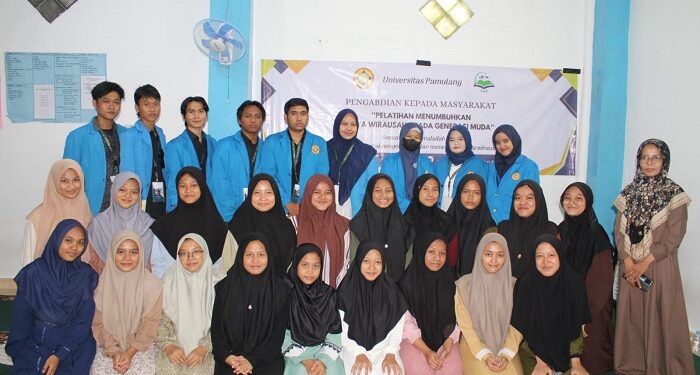 Mahasiswa Prodi Ekonomi Syariah Mengadakan Pelatihan Menumbuhkan Jiwa Wirausaha Pada Generasi Muda