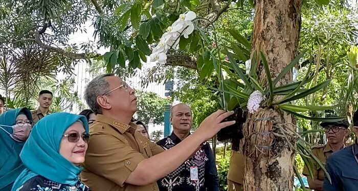 Jadi Ikon Tangsel, Benyamin Ajak untuk Menanam Anggrek