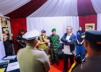 Pastikan Idulfitri Aman, Benyamin Tinjau Pos Pantau Lebaran