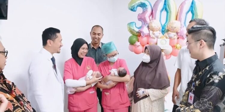 Torehkan Prestasi Dunia, Klinik Blastula IVF Siloam Hospitals Lahirkan Bayi Tabung ke 300