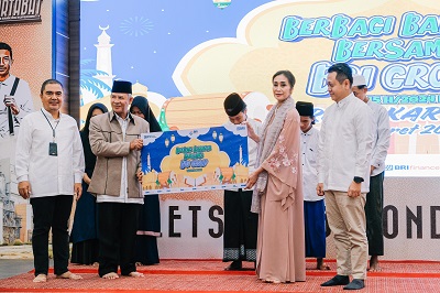 Selama Ramadhan, BRI Regional Office Jakarta 3 Salurkan Ribuan Sembako dan Bantuan Uang Santunan Untuk Yatim dan Dhuafa