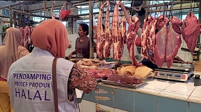 Kemenag Tangsel dan BPJPH Gelar Sosialisasi Halal di Pasar Modern BSD