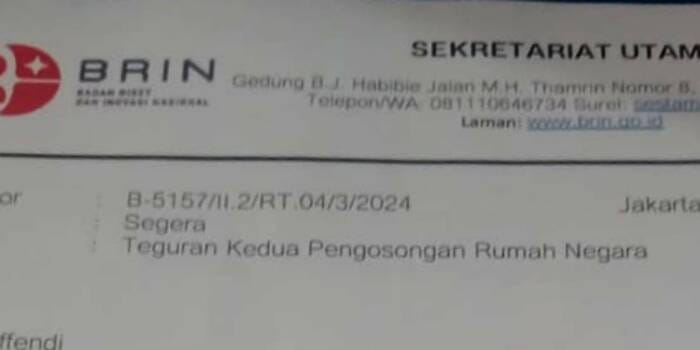 Ratusan Ilmuwan Pensiunan Pegawai Puspiptek Tolak Pengusiran dan Pengosongan Rumah Dinas oleh BRIN