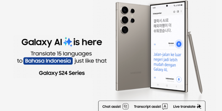 Galaxy AI Bahasa Indonesia Sudah Hadir di Galaxy S24 Series