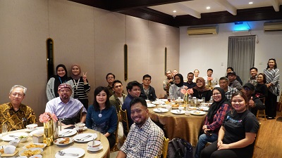 UMN Menjalin Silaturahmi Bersama Media dalam Halal Bihalal UMN 2024