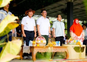 Hadiri Peringatan Hari Buruh, Bambang Sekda Tangsel Ajak Serikat Buruh dan Pengusaha Ciptakan Iklim Usaha Yang Kondusif