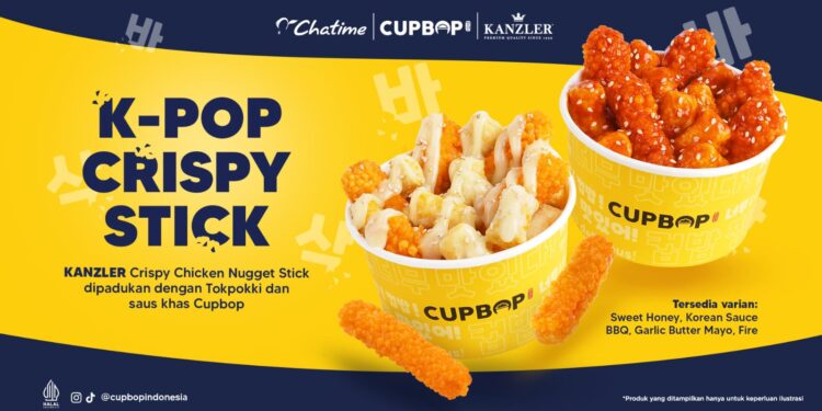 Inovasi Favorit Bagi Pelanggan, F&B ID melalui Cupbop Luncurkan Menu Kolaborasi Bersama Kanzler