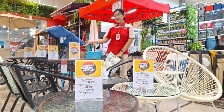 ACE Hardware Teraskota BSD Adakan Promo Angkat Display