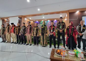 ICMI Orwilsus Bogor Lantik Pengurus Pusat Inkubasi Bisnis Usaha Kecil pada Gelaran Halal Bi Halal
