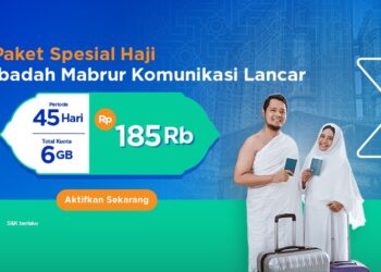 Lancar Berkomunikasi di Tanah SuciXL Axiata Luncurkan Kartu Perdana Khusus Haji Rp 345 Ribu Kuota 20GB