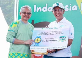 Pemkot Tangsel Borong 3 Penghargaan Terbaik Capaian Imunisasi dari Kemenkes RI