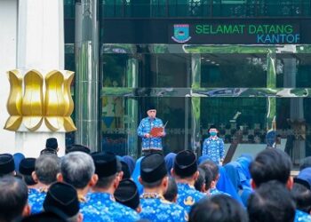 Pimpin Apel Harkitnas, Benyamin Ajak ASN Doakan Korban Jatuhnya Pesawat di Tangsel