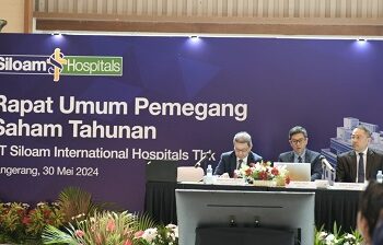 Grup Rumah Sakit Siloam Menutup Agenda Rapat Umum Pemegang Saham Tahunan 2023