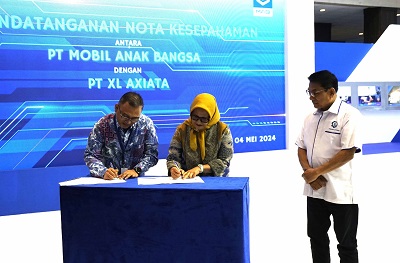 Siap Dukung Industri Mobil Listrik Nasional, XL Axiata Sediakan Layanan ICT untuk PT Mobil Anak Bangsa