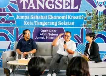 Kumpul Bersama Pelaku Ekraf, Pilar Ajak Kolaborasi Bangun Tangsel