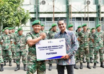 BRI Kanwil Jakarta 2 Serahkan TJSL Berupa Ambulance ke Mabes TNI Pusterad