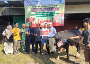 Idul Adha 2024, IKPP Tangerang Bagikan Sapi dan Kambing ke Masyarakat Sekitar