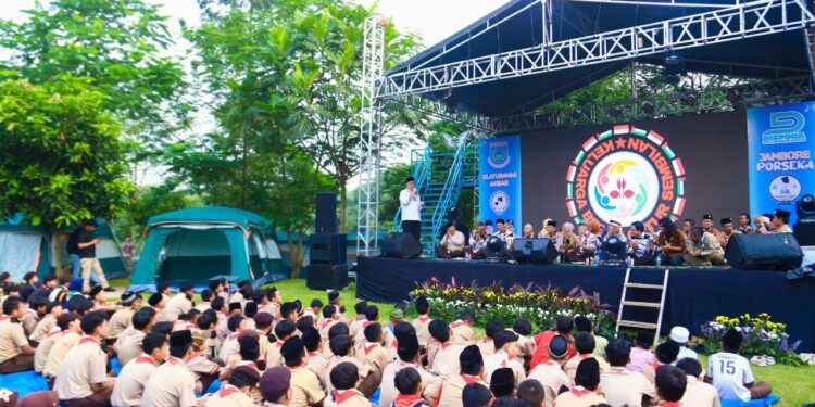 Silaturahmi Akbar Pramuka Tangerang Raya, Benyamin: Jaga Solidaritas dan Dedikasi