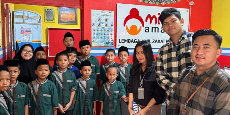 Bank BRI KC Radio Dalam: Komitmen Terhadap Nasabah dan Kegiatan CSR untuk berbagi kepada Anak Yatim