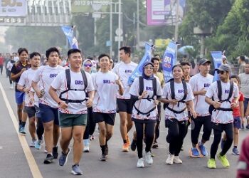 KC BRI Bekasi Siliwangi Ramaikan CFD, Dengan BRImo Mudah dan Serba Bisa
