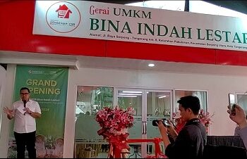 PT Indah Kiat Pulp & Paper, Salurkan CSR Resmikan Gerai Bina Indah Lestari di Serpong Utara