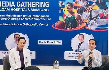 Pusat Layanan Orthopedi RS Siloam Mampang Terapkan Strategi Multidisiplin dan Komprehensif