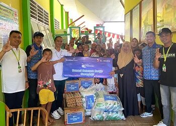 XL Axiata Salurkan BantuanUntuk Korban Bencana Alam di Gorontalo