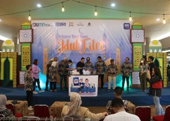 BRI Cabang Menara Brilian Sukses Lakukan CSR Selama Ramadhan 1445 H di Kalibata City Square