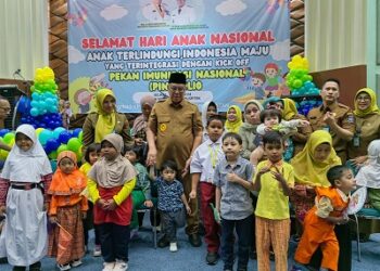 Kick Off Pelaksanaan Pekan Imunisasi Nasional Polio (Pin Polio)