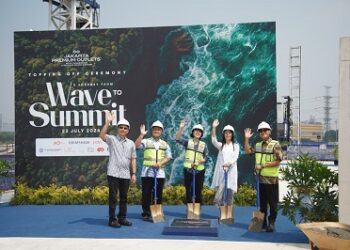 Jakarta Premium Outlets Destinasi Belanja Ikonik Di Alam Sutera Memasuki Tahap Toping Off