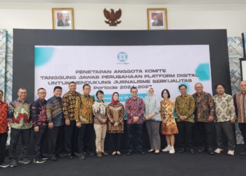 Ketua Bidang Pendidikan PWI Terpilih Jadi Ketua Komite Tanggung Jawab Perusahaan Platform Digital