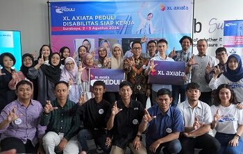 Peduli Penyandang Disabilitas, XL Axiata Beri Pelatihan Digital dan Siap Kerja di Surabaya