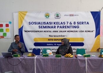MI & MTS Soebono Mantofani Gelar Edukasi Parenting, Hadirkan Praktisi Psikologi Klinis Rito Saputra
