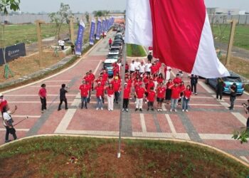 Rayakan HUT Republik Indonesia ke-79, Sinar Mas Land dan Jakarta Morris Club Gelar Merdeka Run with Parade 100 Mini di BSD City