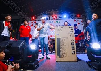 Semarak HUT ke-79 RI Berlanjut: Bersama Ribuan Masyarakat, Pilar Ramaikan Festival Kemerdekaan Pondok Aren