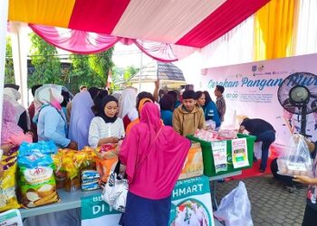 Ribuan Masyarakat Manfaatkan Gerakan Pangan Murah yang Diselenggarakan Pemkot Tangsel