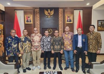 Bertemu Jajaran Pengurus PWI Pusat, Mensesneg Pratikno Siap Wujudkan Gedung Ikonik di Yogyakarta dan Pusat Diklat Internasional