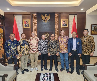 Bertemu Jajaran Pengurus PWI Pusat, Mensesneg Pratikno Siap Wujudkan Gedung Ikonik di Yogyakarta dan Pusat Diklat Internasional