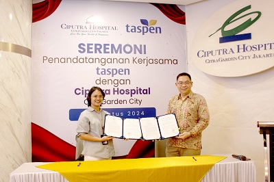 Taspen Gandeng Ciputra Hospital Jakarta untuk Jaminan Layanan Kecelakaan Kerja Bagi ASN