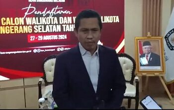 KPU Tangsel Terima Dua Pasangan Calon dalam Pendaftaran Pilkada 2024