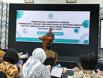 Hendry Ch Bangun Sambut Positif Pengukuhan 11 Anggota Komite Tanggung Jawab Perusahaan Platform Digital untuk Jurnalisme Berkualitas