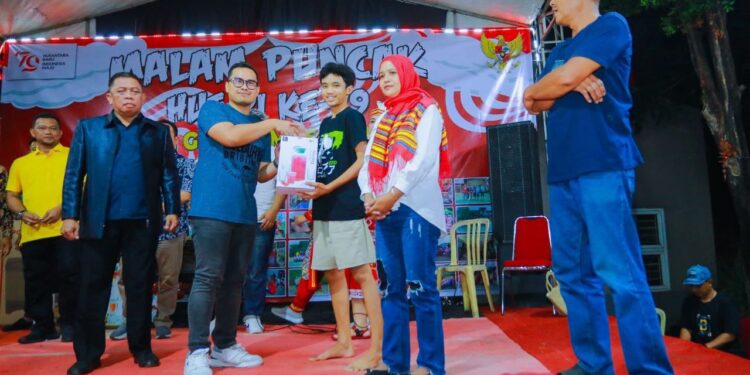 Dukung Kegiatan Masyarakat, Pilar Hadiri Malam Puncak HUT ke-79 RI di Graha Mas Serpong