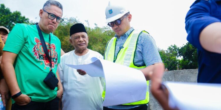 Tangani Banjir, Pilar Tinjau Lanjutan Pembangunan Turap Kali Ciater Hilir Segmen Serpong Park – Laverde