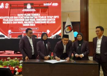 KPU Tangsel Tetapkan DPT Pilkada 2024, Berikut Jumlah dan Sebarannya