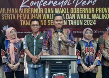 KPU Tangsel : Paslon Pilkada Tangsel 2024 Sudah Penuhi Syarat, Tinggal Undi Nomor Urut