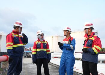Pastikan Pasokan BBM Aman Jelang Akhir Tahun, BPH Migas Pantau Integrated Terminal Bitung