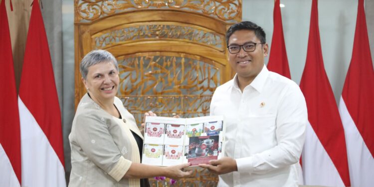 Di Depan Wamentan Sudaryono, Australia Komitmen Dukung Program Pertanian Indonesia